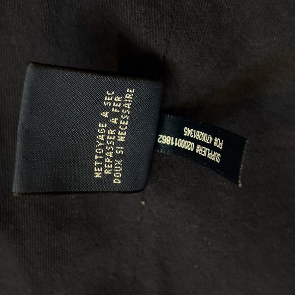 Ralph Lauren Double Knit Blazer Embroidered Crest Navy Blue Gold Buttons Size 8 - Picture 5 of 6